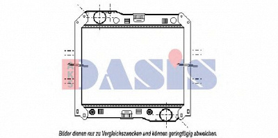 AKS DASIS 131002n -  Радиатор, охлаждение двигателя